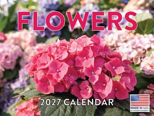 Flower blossom calendar - flower, 2027