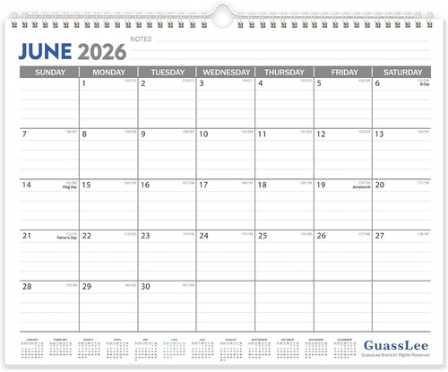 Wall calendar 2026 2027 - calendar, 2026-2027
